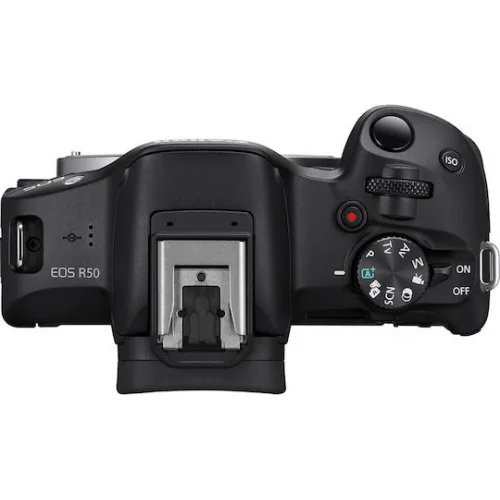 Canon EOS R50 Mirrorless Φωτογραφική Μηχανή Kit (RF-S 18-45mm f/4.5-6.3 IS STM) Μαύρη
