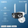 Reolink Duo Series IP Dual Κάμερα Παρακολούθησης 4K Αδιάβροχη με Αμφίδρομη Επικοινωνία