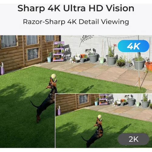 Reolink Duo Series IP Dual Κάμερα Παρακολούθησης 4K Αδιάβροχη με Αμφίδρομη Επικοινωνία