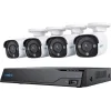 Reolink Σύστημα Παρακολούθησης 4 Ασύρματων Καμερών IP 8MP με Καταγραφικό NVR & Σκληρό Δίσκο 2TB