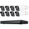 Reolink Σύστημα Παρακολούθησης 8 Καμερών IP 8MP με Καταγραφικό NVR & Σκληρό Δίσκο 4TB