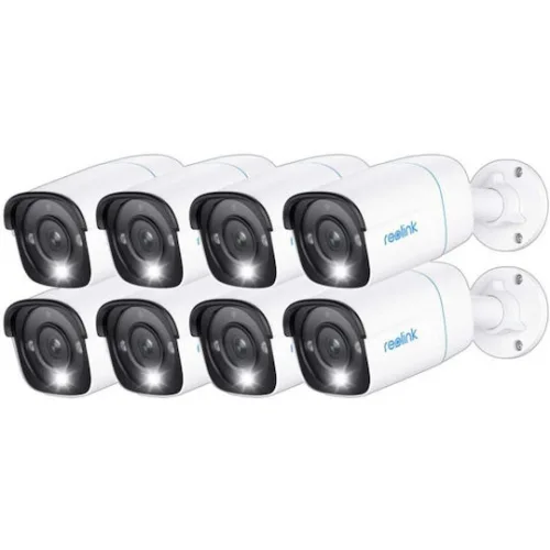 Reolink Σύστημα Παρακολούθησης 8 Καμερών IP 8MP με Καταγραφικό NVR & Σκληρό Δίσκο 4TB