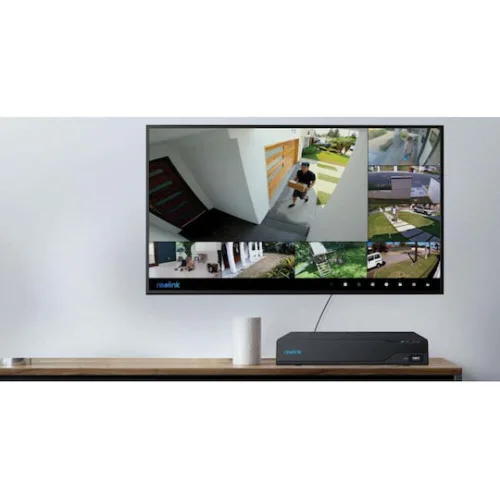 Reolink Σύστημα Παρακολούθησης 8 Καμερών IP 8MP με Καταγραφικό NVR & Σκληρό Δίσκο 4TB