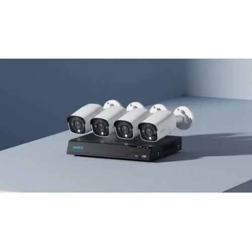 Reolink Σύστημα Παρακολούθησης 8 Καμερών IP 8MP με Καταγραφικό NVR & Σκληρό Δίσκο 4TB