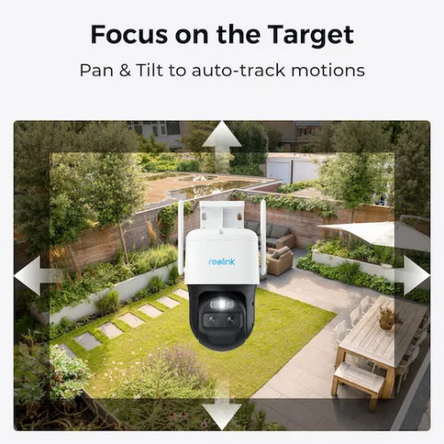 Reolink Trackmix Series B770 IP Κάμερα Παρακολούθησης Wi-Fi Full HD+ 4MP Αδιάβροχη Μπαταρίας με Αμφίδρομη Επικοινωνία και Φακό 2.8mm