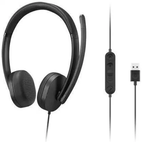 Lenovo Wired Stereo Gen 2 On Ear Multimedia Ακουστικά με μικρόφωνο και σύνδεση USB-A Lenovo Wired Stereo Gen 2 On Ear Multimedia Ακουστικά με μικρόφωνο και σύνδεση USB-A