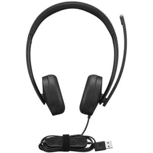 Lenovo Wired Stereo Gen 2 On Ear Multimedia Ακουστικά με μικρόφωνο και σύνδεση USB-A Lenovo Wired Stereo Gen 2 On Ear Multimedia Ακουστικά με μικρόφωνο και σύνδεση USB-A