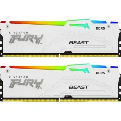 Kingston Fury Beast RGB DDR5 32GB RAM με 2x16GB Modules και Ταχύτητα 5600 για Desktop