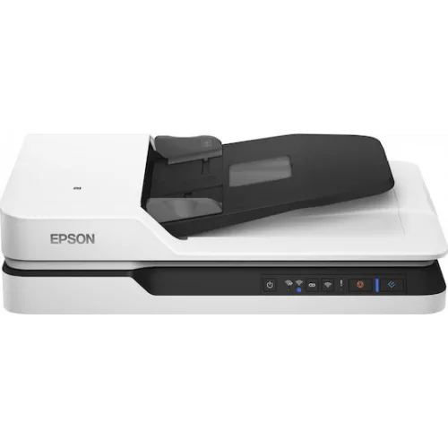 Epson WorkForce DS-1660W Flatbed Scanner A4 με WiFi