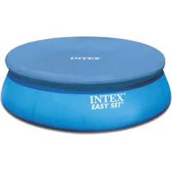 Intex Easy Set Αντηλιακό Προστατευτικό Κάλυμμα Πισίνας Στρογγυλό Διαμέτρου 396εκ. Μπλε Intex Easy Set Αντηλιακό Προστατευτικό Κάλυμμα Πισίνας Στρογγυλό Διαμέτρου 396εκ. Μπλε