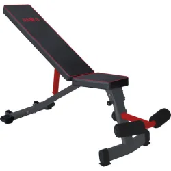 AMILA Πάγκος Γυμναστικής Γενικής Χρήσης Ρυθμιζόμενος Χωρίς Ορθοστάτες