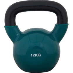 AMILA Kettlebell Βινυλίου 12kg Πράσινο