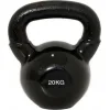 AMILA Kettlebell Βινυλίου 20kg Μαύρο