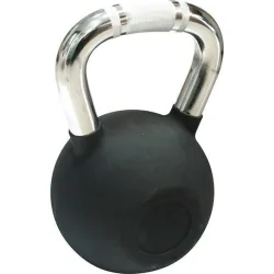 AMILA Kettlebell από Λάστιχο 12kg Μαύρο