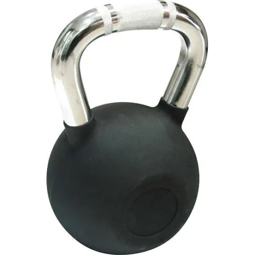 AMILA Kettlebell από Λάστιχο 12kg Μαύρο