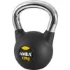 AMILA Kettlebell από Λάστιχο 12kg Μαύρο