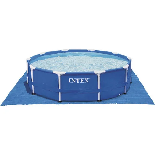 Intex Υπόστρωμα Πισίνας από Πλαστικό 472x472εκ. Μπλε