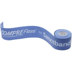 Sanctband CompreFloss Medium Λάστιχο Floss Band 5cm x 2m Γαλάζιο Sanctband CompreFloss Medium Λάστιχο Floss Band 5cm x 2m Γαλάζιο