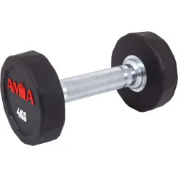 AMILA Polygon Series Βαράκι Δεκάγωνο Λαστιχένιο 1 x 4kg