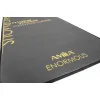 AMILA Enormous Στρώμα Γυμναστικής Yoga/Pilates Μαύρο (180x80x1cm)