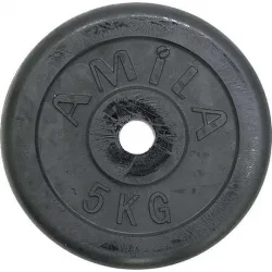 AMILA Δίσκος Λαστιχένιος 1 x 5kg Φ28mm