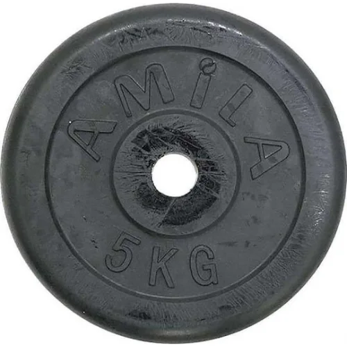 AMILA Δίσκος Λαστιχένιος 1 x 5kg Φ28mm