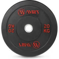 AMILA Δίσκος Ολυμπιακού Τύπου Λαστιχένιος 1 x 20kg Φ50mm