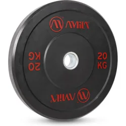 AMILA Δίσκος Ολυμπιακού Τύπου Λαστιχένιος 1 x 20kg Φ50mm