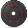 AMILA Δίσκος Ολυμπιακού Τύπου Λαστιχένιος 1 x 15kg Φ50mm