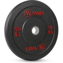 AMILA Δίσκος Ολυμπιακού Τύπου Λαστιχένιος 1 x 15kg Φ50mm