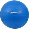 AMILA Μπάλα Pilates 55cm 0.95kg σε Μπλε Χρώμα