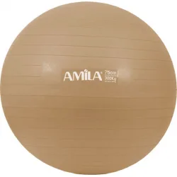 Μπάλα Γυμναστικής Amila Gymball 75cm Χρυσή Bulk