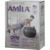 AMILA Μπάλα Pilates 65cm , 1.35kg σε Κόκκινο Χρώμα