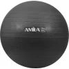 AMILA Μπάλα Pilates 75cm , 1.50kg σε Μαύρο Χρώμα