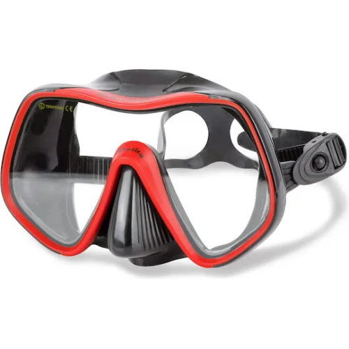 Salvas Μάσκα Θαλάσσης Σιλικόνης Medium σε Κόκκινο χρώμα