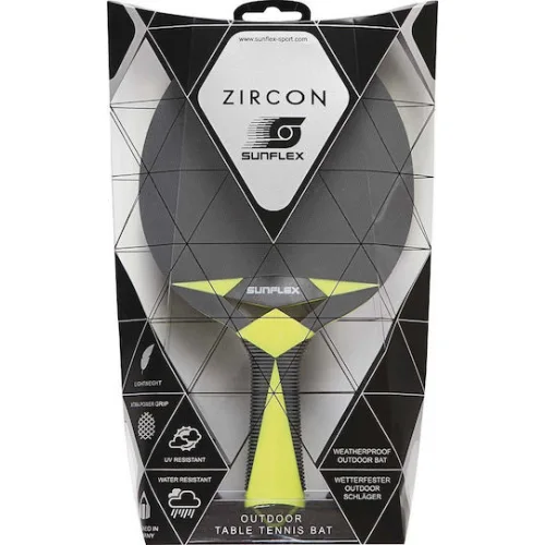 Sunflex Outdoor Bat Zircon Ρακέτα Ping Pong για Αρχάριους Παίκτες Sunflex Outdoor Bat Zircon Ρακέτα Ping Pong για Αρχάριους Παίκτες
