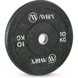 AMILA Splash Δίσκος Ολυμπιακού Τύπου Λαστιχένιος 1 x 10kg Φ50mm