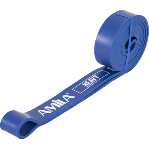 AMILA Λάστιχο Γυμναστικής Loop Σκληρό Μπλε 1.04m