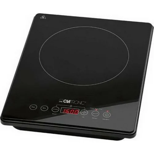 Clatronic EKI 3569 Επιτραπέζια Εστία Επαγωγική Μονή Μαύρη