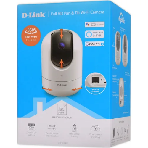 D-Link DCS-8526LH IP Κάμερα Παρακολούθησης Wi-Fi Full HD 1080p με Αμφίδρομη Επικοινωνία