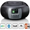Lenco Φορητό Ηχοσύστημα με Ραδιόφωνο / Bluetooth / CD σε Μαύρο Χρώμα