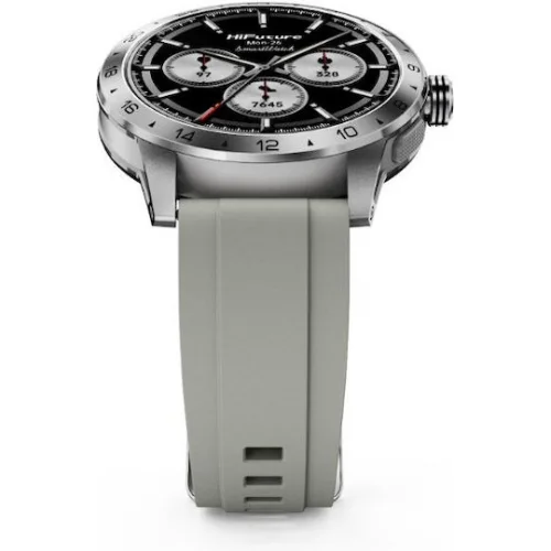 HiFuture Flex2 Smartwatch με Παλμογράφο (Ασημί)