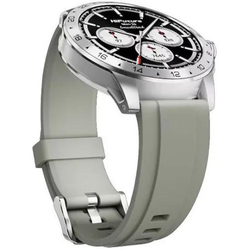 HiFuture Flex2 Smartwatch με Παλμογράφο (Ασημί)