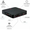 Thomson TV Box 240G 4K UHD με WiFi USB 2.0 2GB RAM και 8GB Αποθηκευτικό Χώρο με Λειτουργικό Android και Google Assistant