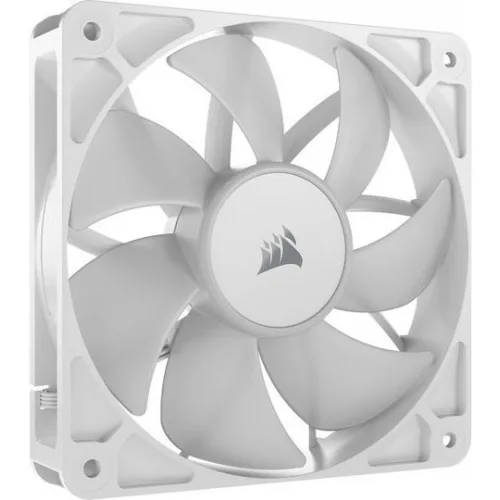 Corsair RS120 Case Fan με ARGB Φωτισμό και Σύνδεση 4-Pin PWM 3τμχ Λευκό