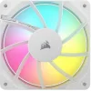 Corsair RS120 Case Fan με ARGB Φωτισμό και Σύνδεση 4-Pin PWM 3τμχ Λευκό