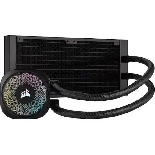 Corsair Nautilus 240 RS Υδρόψυξη Επεξεργαστή Διπλού Ανεμιστήρα 120mm για Socket AM4/AM5/1700 με ARGB Φωτισμό