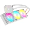 Corsair Nautilus 360 RS Υδρόψυξη Επεξεργαστή Τριπλού Ανεμιστήρα 120mm για Socket AM4/AM5/1700 με ARGB Φωτισμό Λευκή