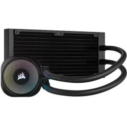 Corsair iCUE Link Titan 240 RX RGB Υδρόψυξη Επεξεργαστή Διπλού Ανεμιστήρα 120mm για Socket AM4/AM5/1700