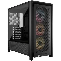 Corsair Frame 4000D RS Midi Tower Κουτί Υπολογιστή με RGB Φωτισμό Μαύρο